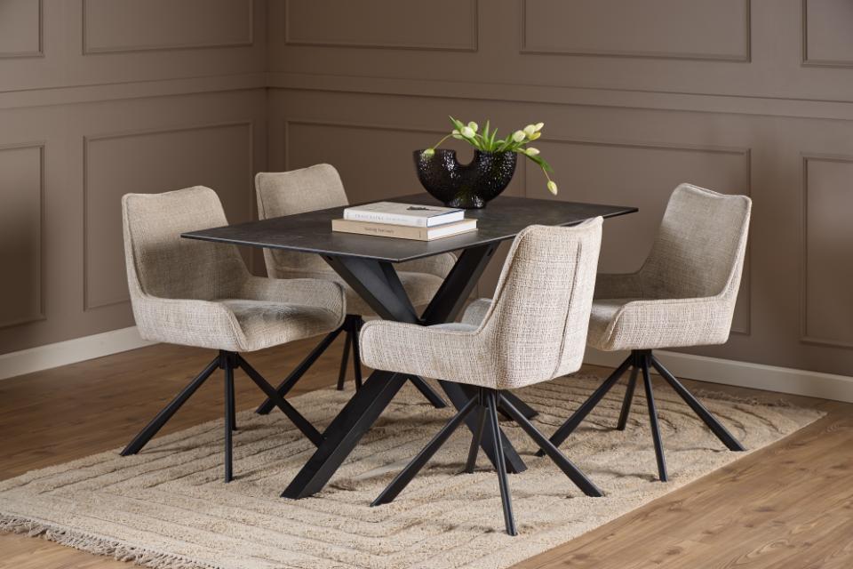 Chaise 'Eddie' - Beige