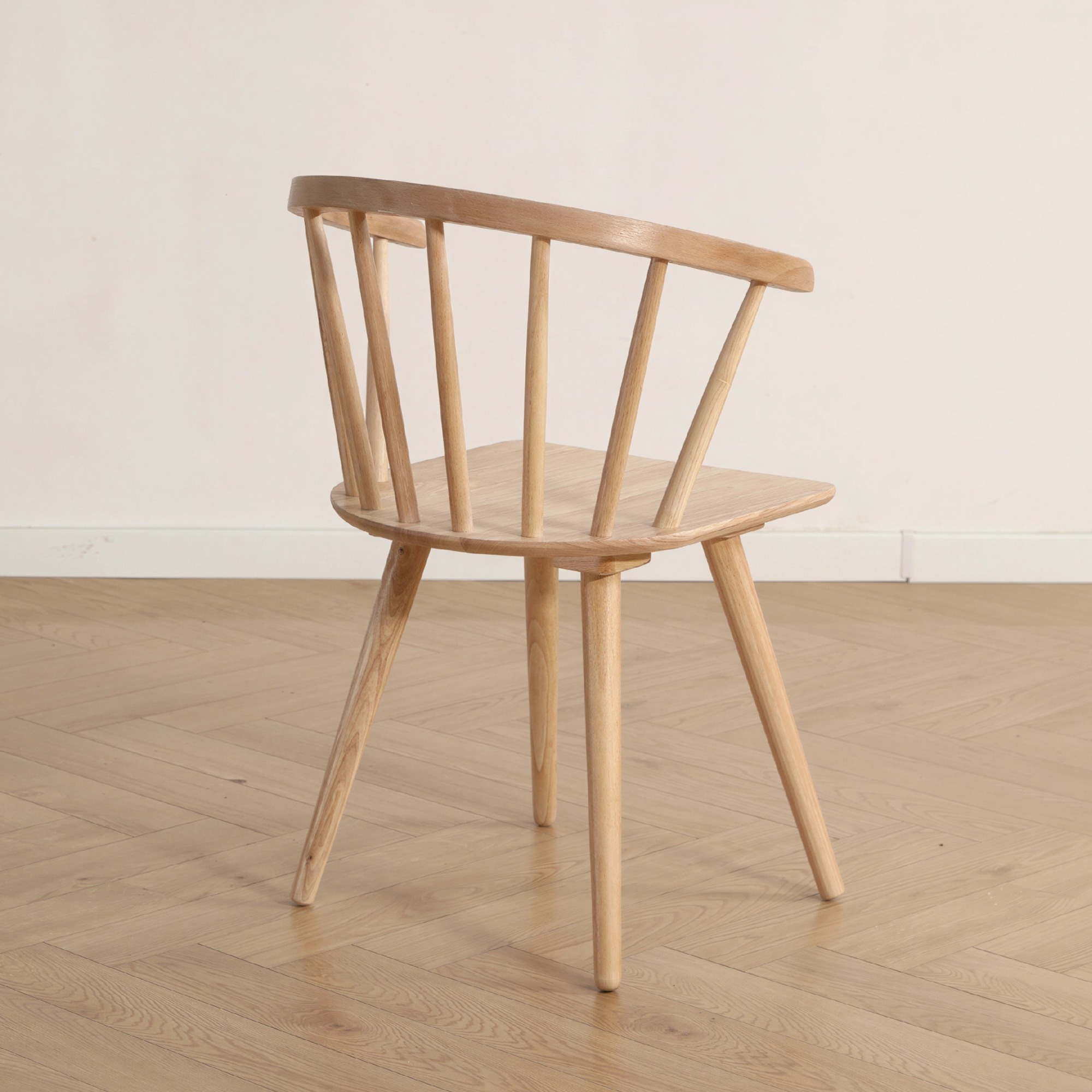 Chaise 'Astrid '- Blanc pigmenté