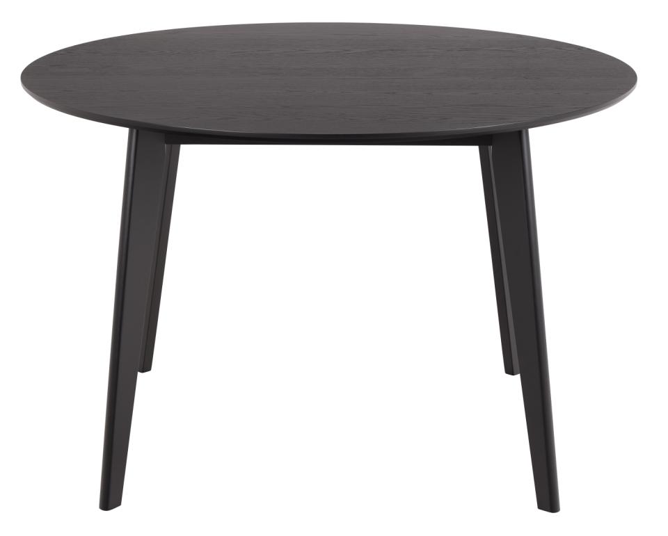 Table à manger 'Roxby' Ronde 120x76cm - Noir