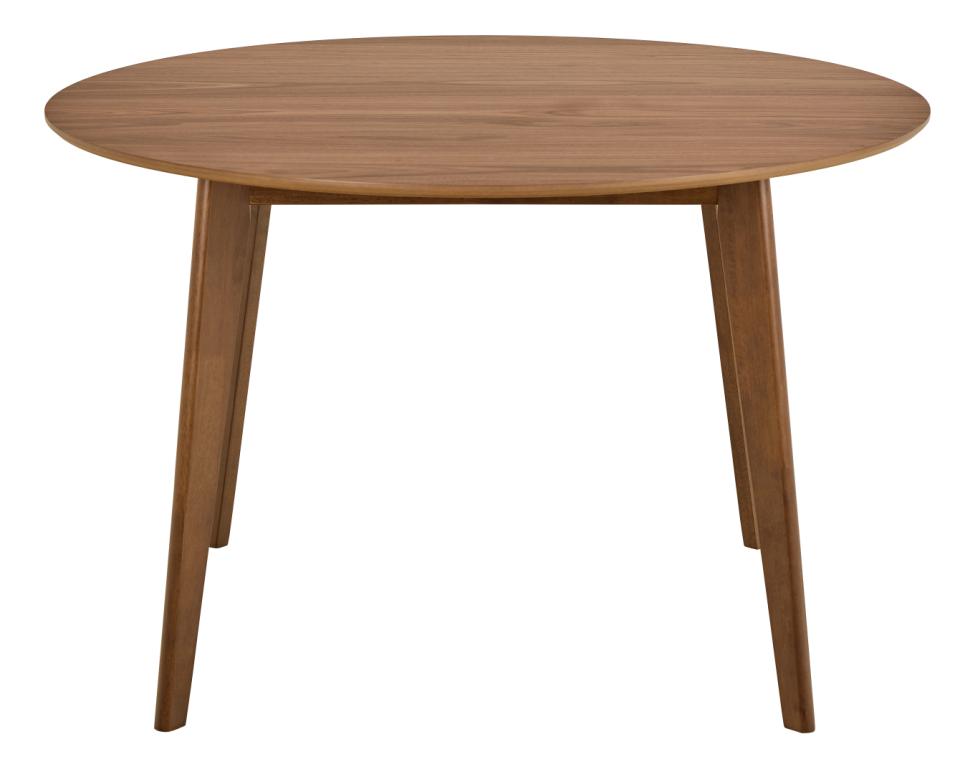 Table à manger 'Roxby' Ronde 120x76cm - Brun