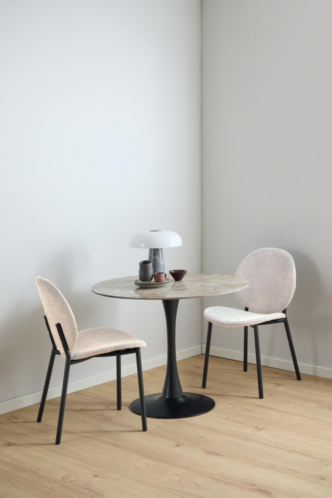 Chaise 'Cliff' - Beige