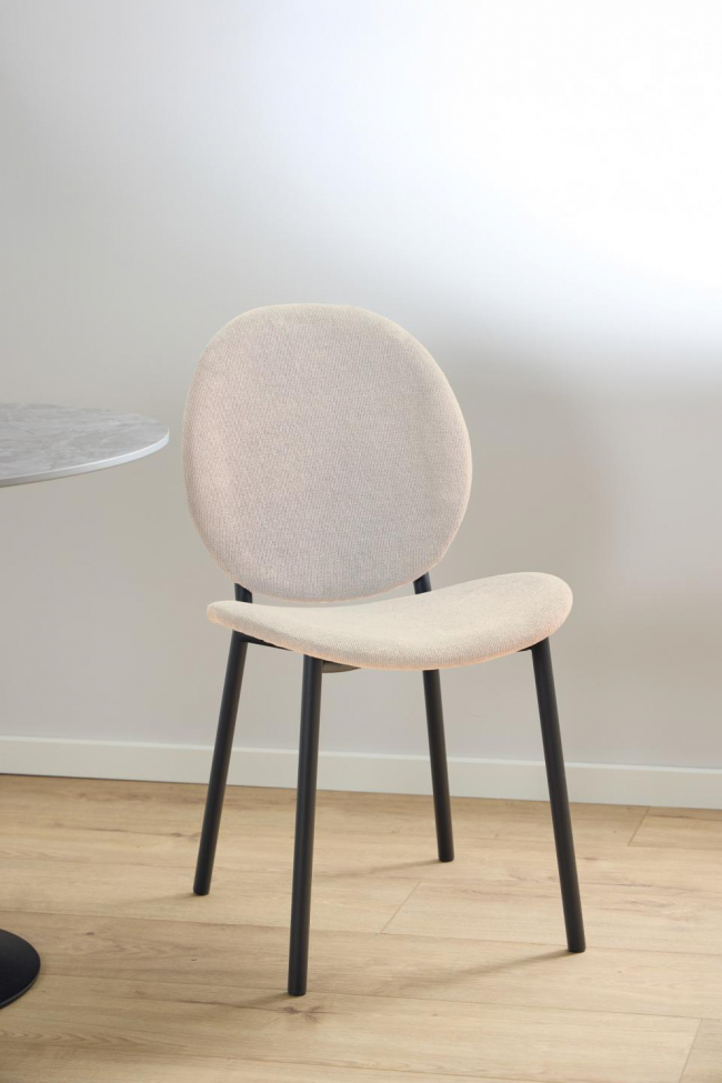 Chaise 'Cliff' - Beige