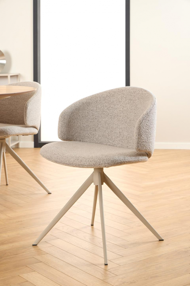 Chaise 'Ella' - Beige Clair