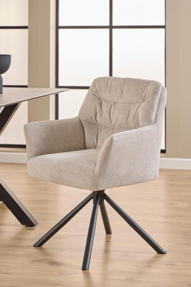 Chaise 'Alonso' - Beige Clair