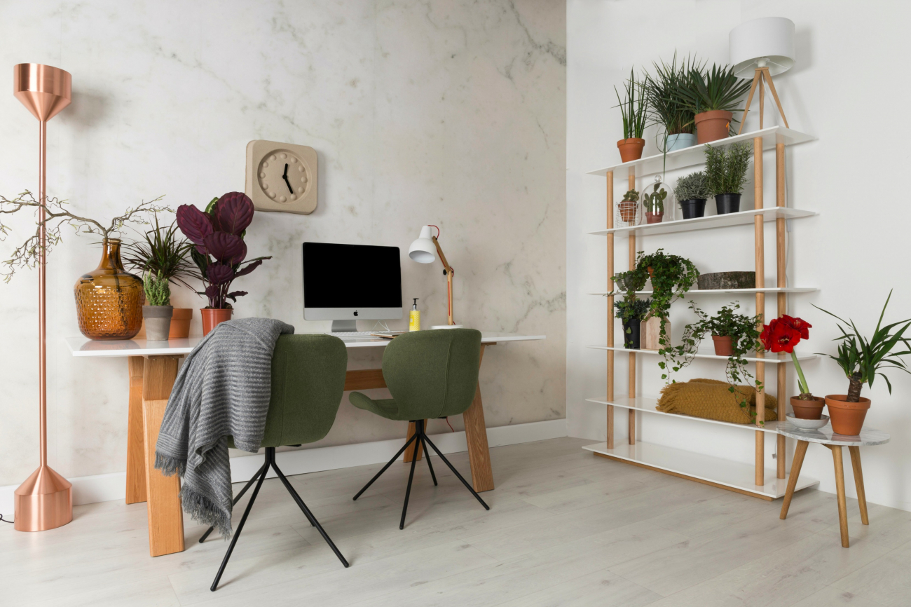 Chaise 'Omg' - Velours/Noir