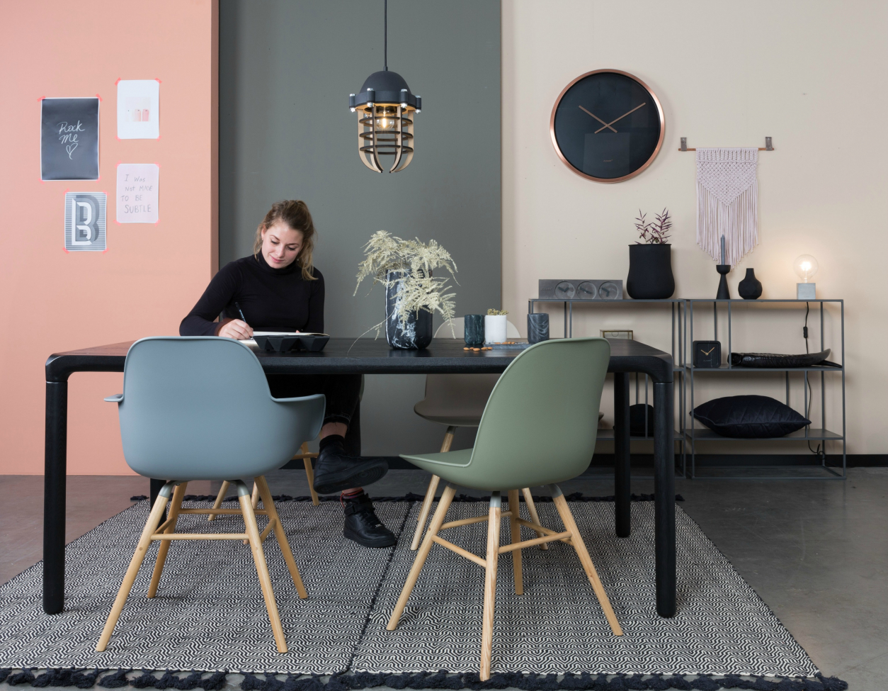 Chaise 'Albert' - Vert