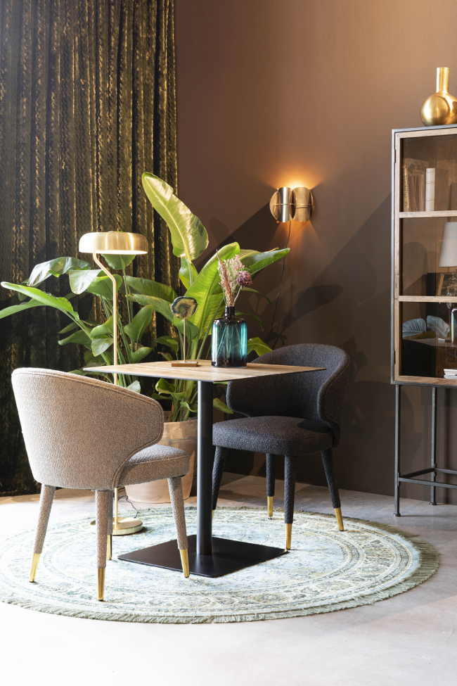 Chaise 'Lunar' - Noir