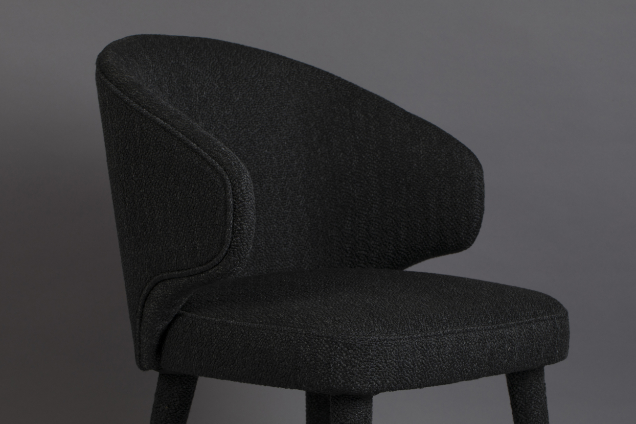 Chaise 'Lunar' - Noir