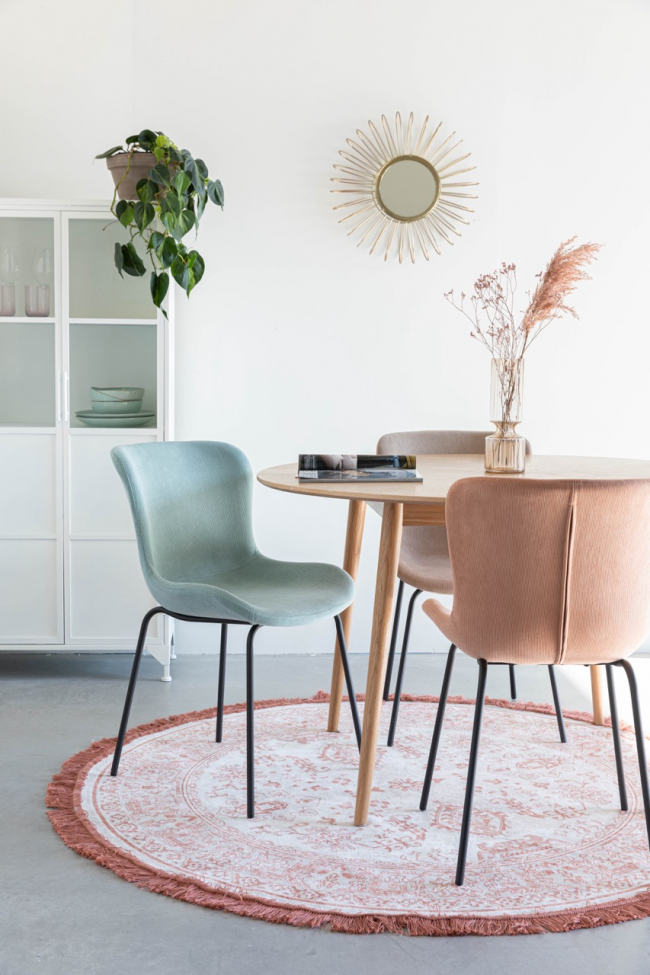 Chaise 'Junzo Rib' - Vert