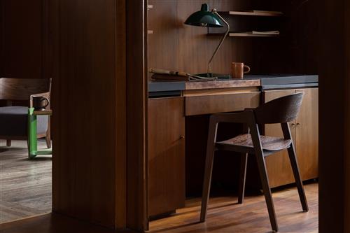 Chaise 'Westlake' - Marron