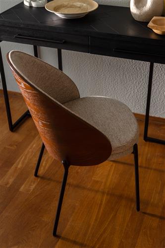 Chaise 'Rodin' - Beige