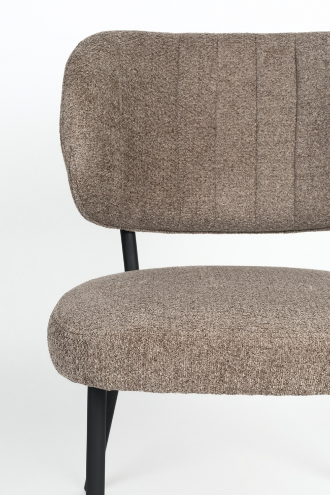 Chaise 'Sanne' - Marron