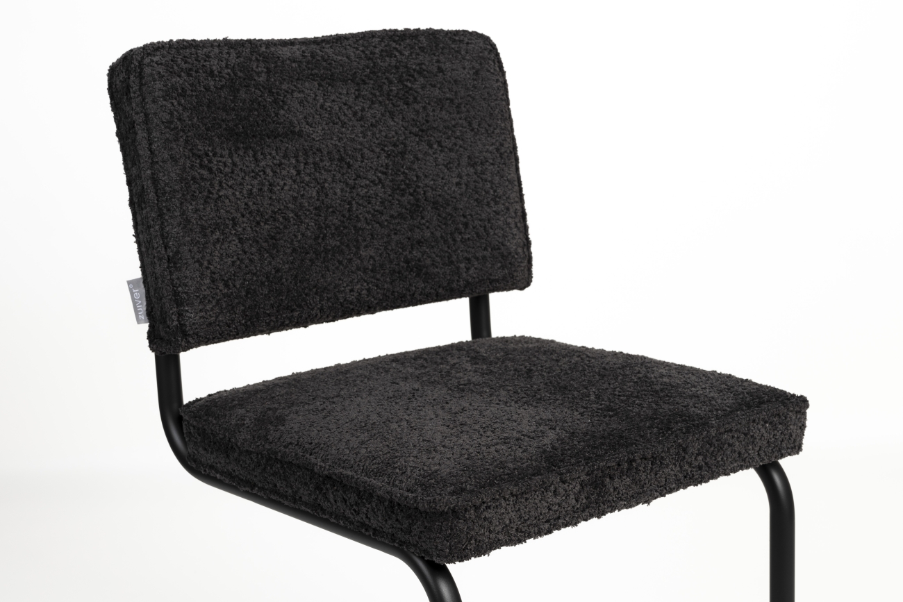 Chaise 'Ridge Soft' - Noir