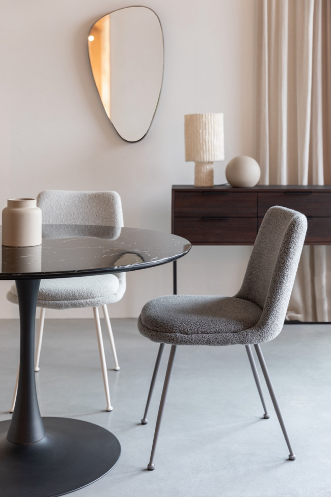 Chaise 'Fijs' - Gris