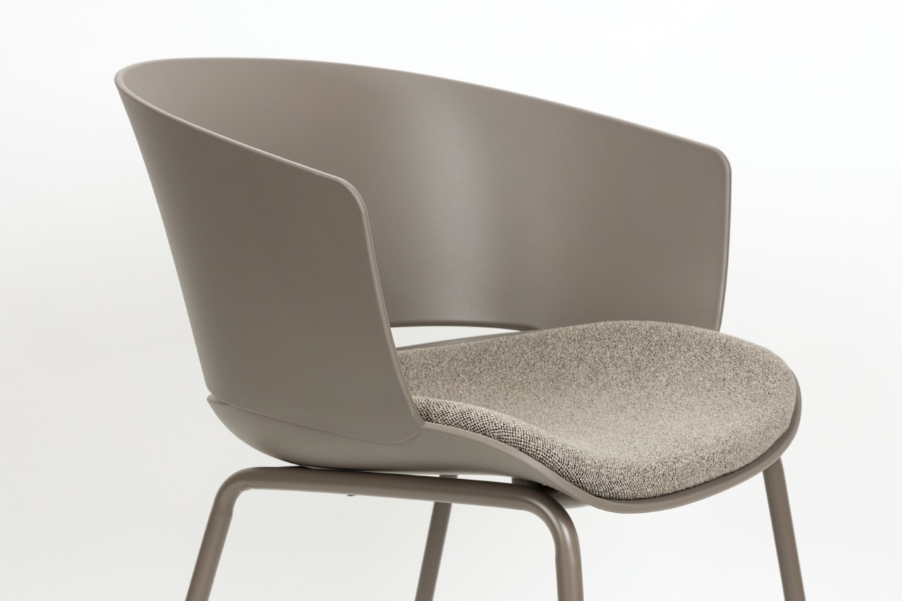 Chaise 'Jessica' - Gris