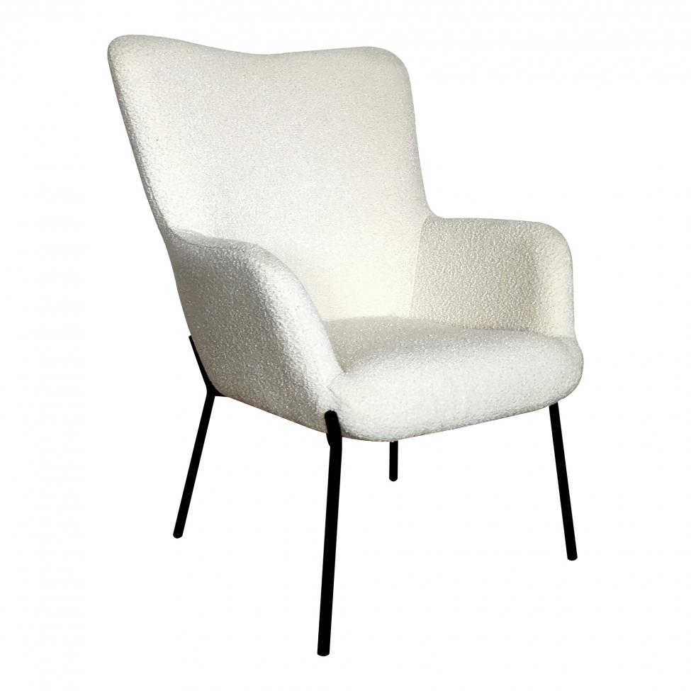 Fauteuil 'Glasgow' - Blanc