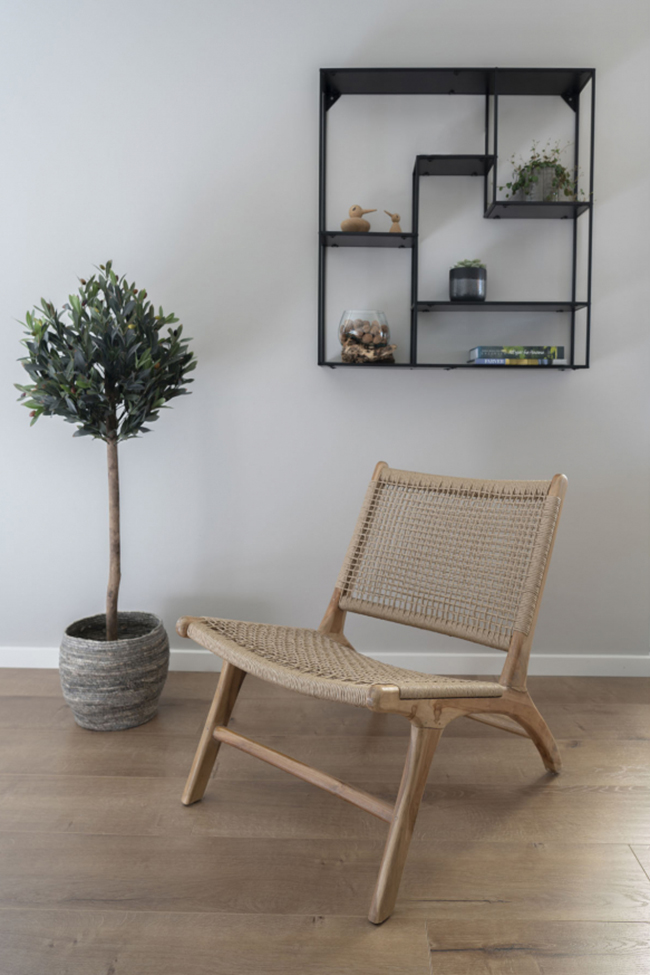 Fauteuil 'Derby' - Naturel