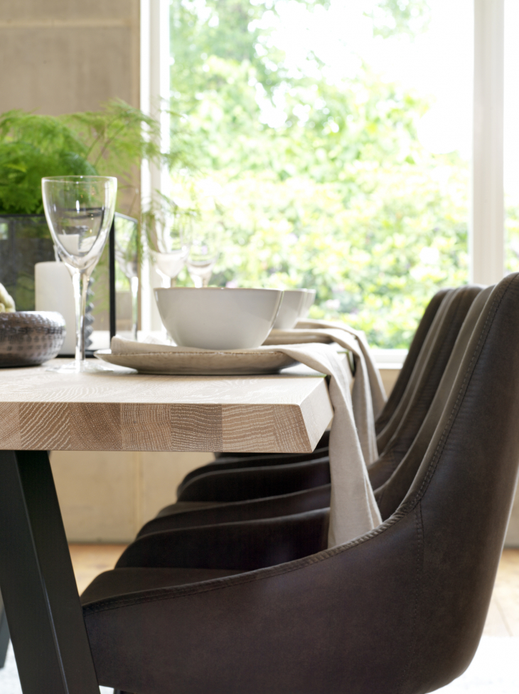 Chaise 'Sierra' - Gris foncé