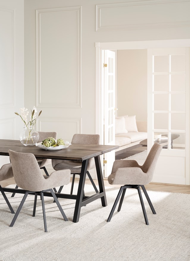 Fauteuil 'Norwell' - Beige