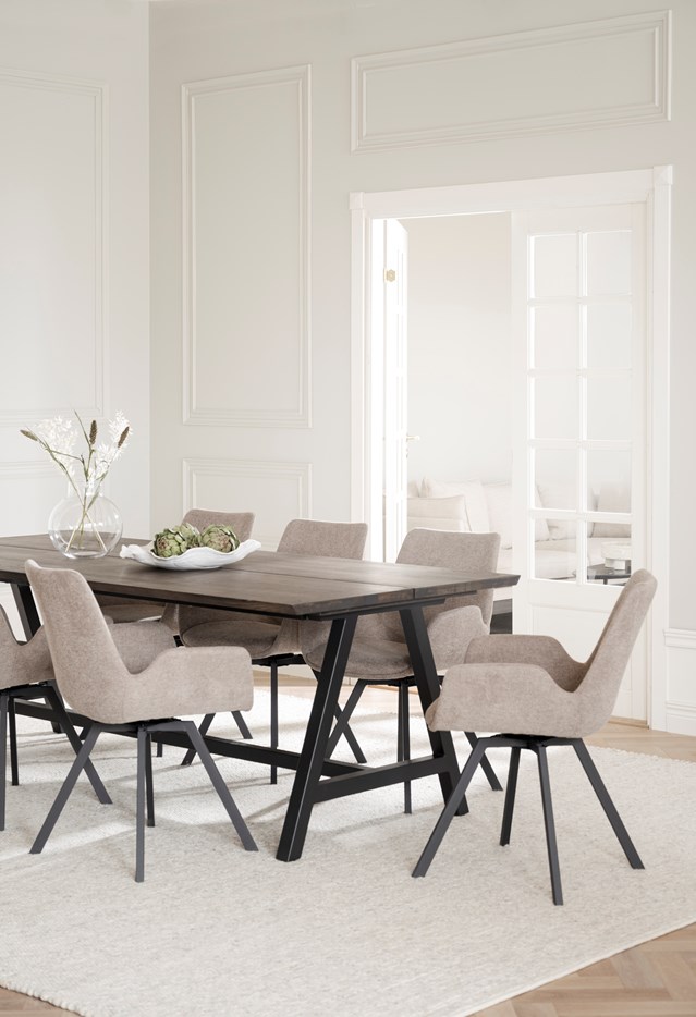 Fauteuil 'Norwell' - Beige