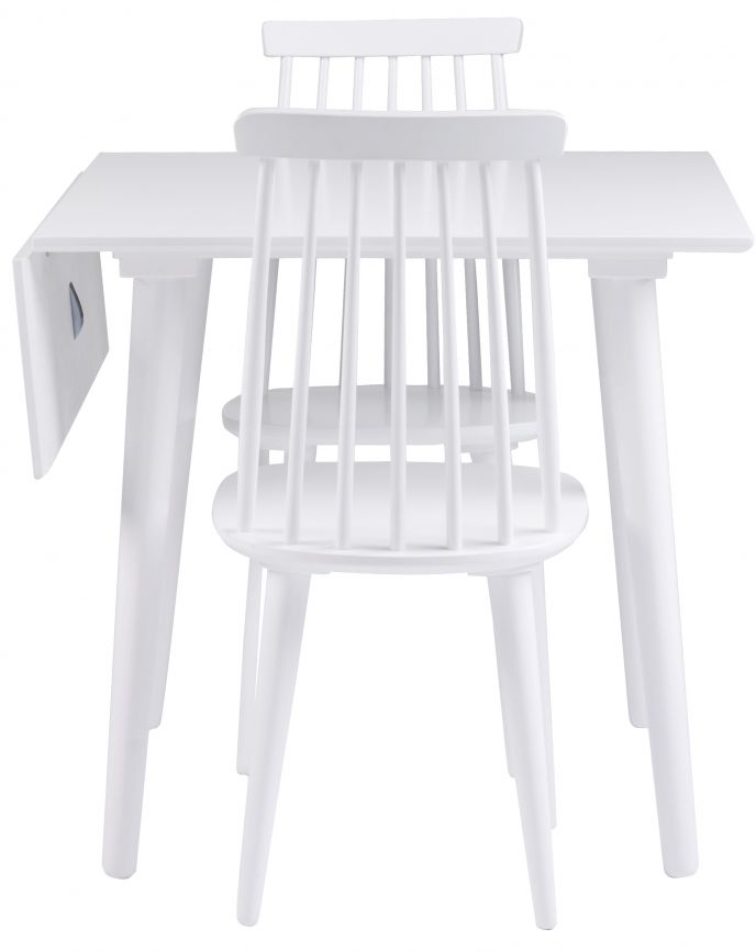 Table à manger 'Lotta' 80x80cm - Blanc