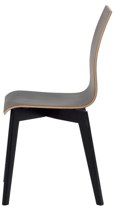 Chaise 'Gracy' - Noir