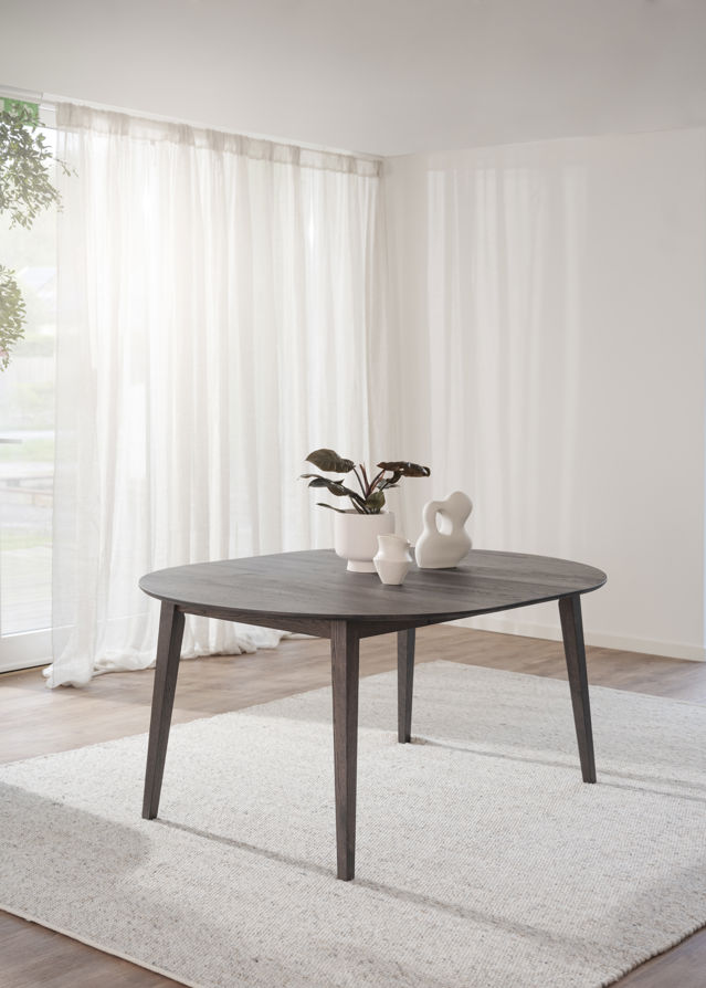 Allonge 'Filippa' - Brun foncé