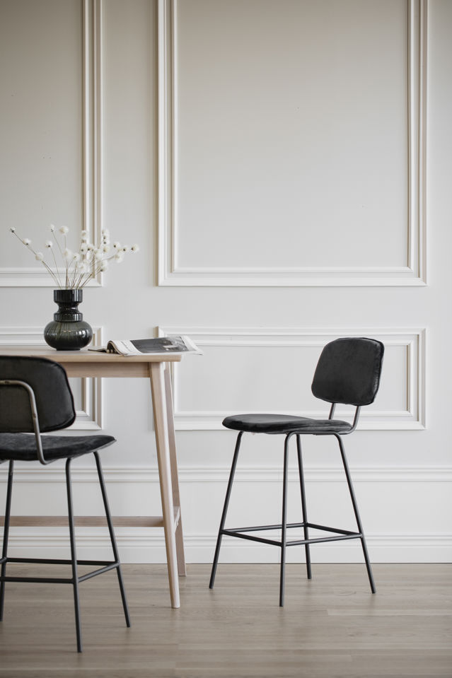 Tabouret 'Bryan' - Noir