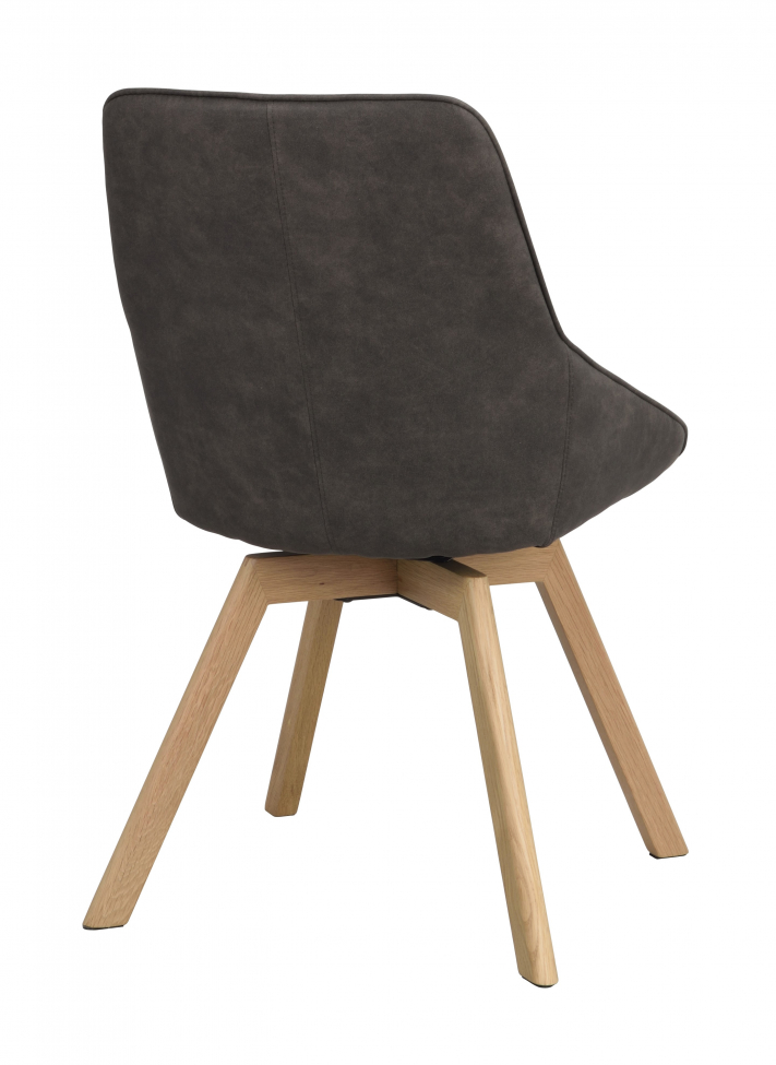 Chaise 'Alison' - Mörrå/chêne