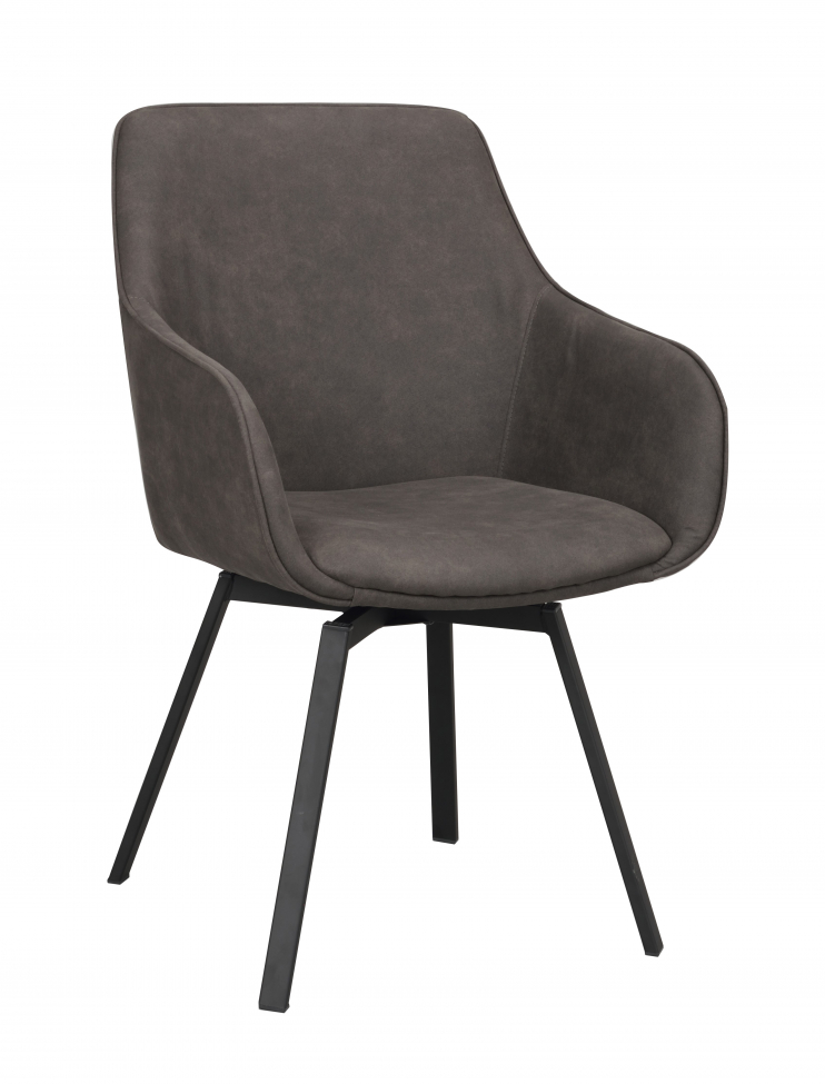 Fauteuil 'Alison' - Mörrå/noir