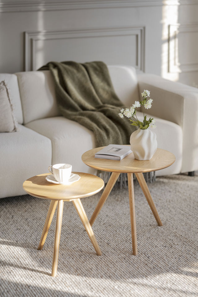 Table basse 'Yumi' 2 pièces - Chêne