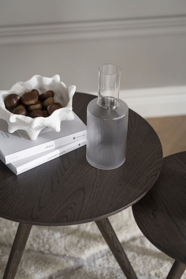 Table basse 'Yumi' 2 pièces - Brun