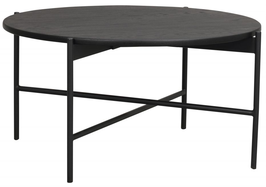 Table basse 'Skye' Ronde 89cm - Noir