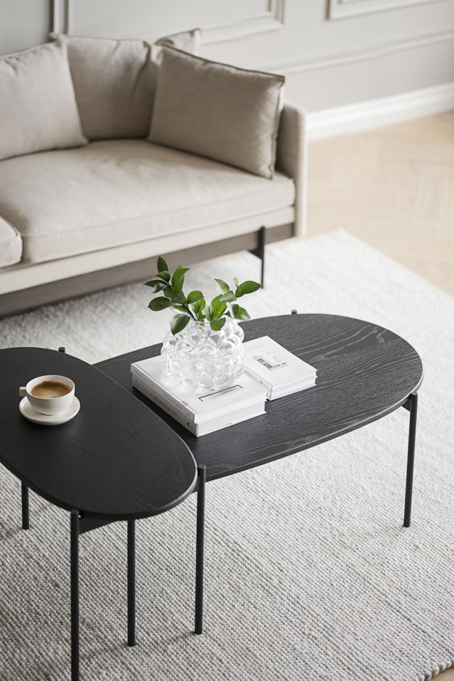 Table basse 'Skye' 80x40cm - Noir