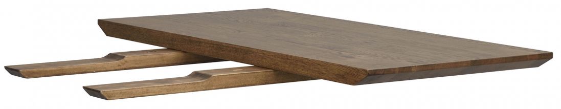 Plateau d'extension 'Melville' 50x95cm - Brun