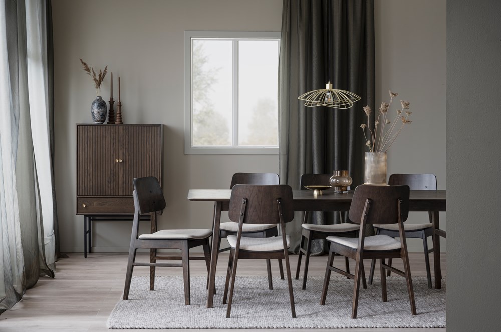 Chaise 'Nagano' - Naturel/Beige