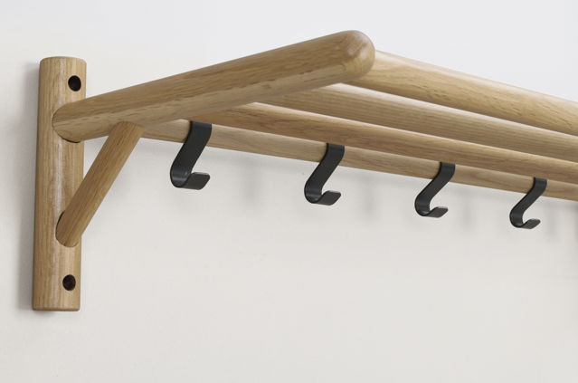 Étagère à chapeaux 'Milford' - Chêne