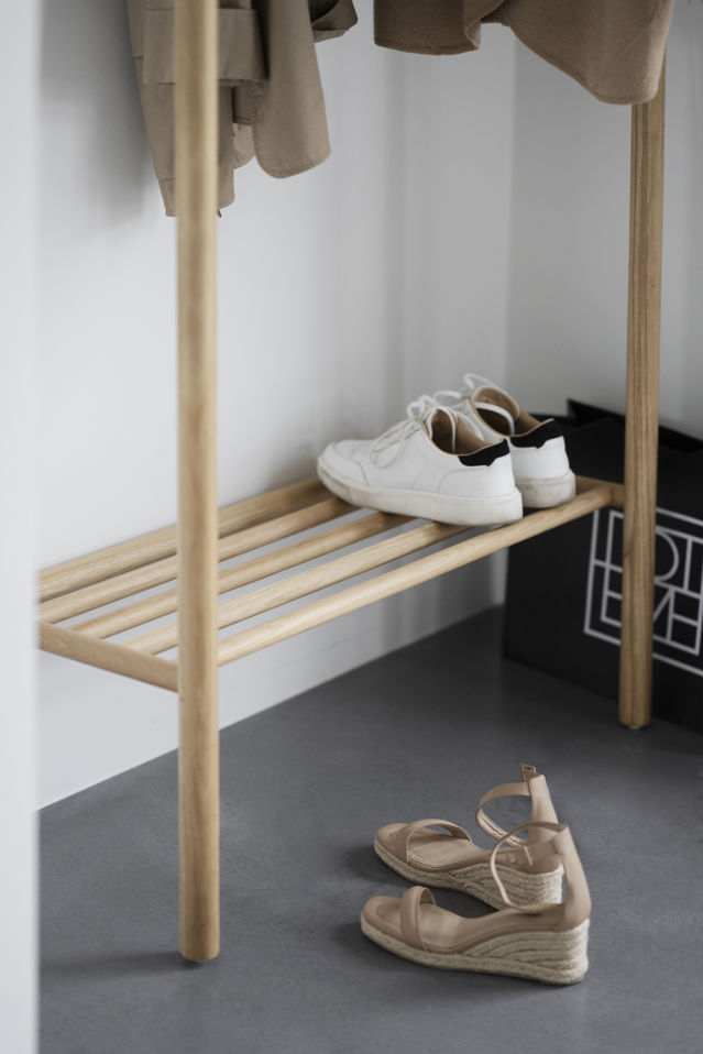 Porte-vêtements 'Milford' - Chêne