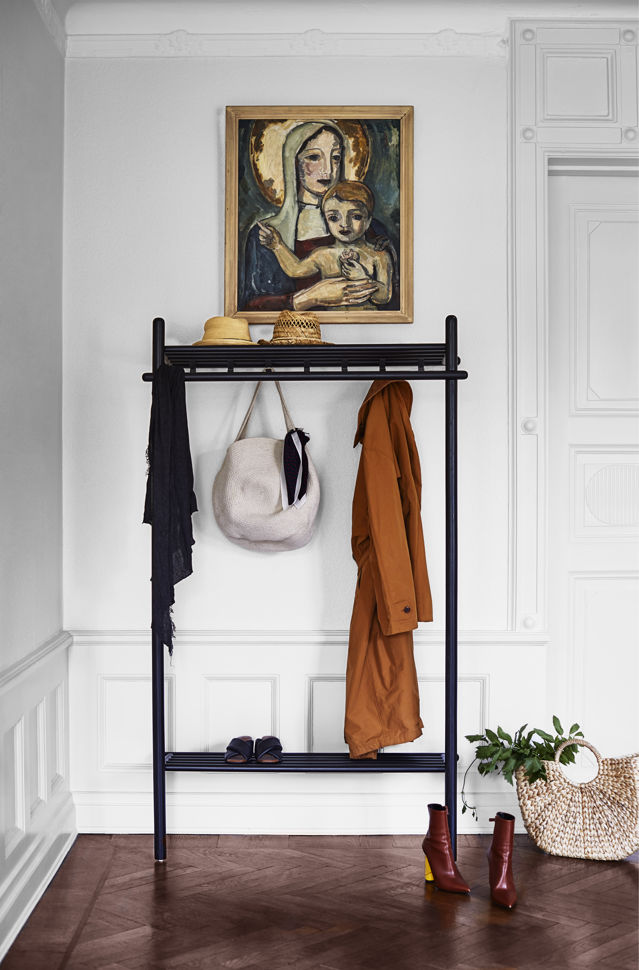 Porte-vêtements 'Milford' - Noir