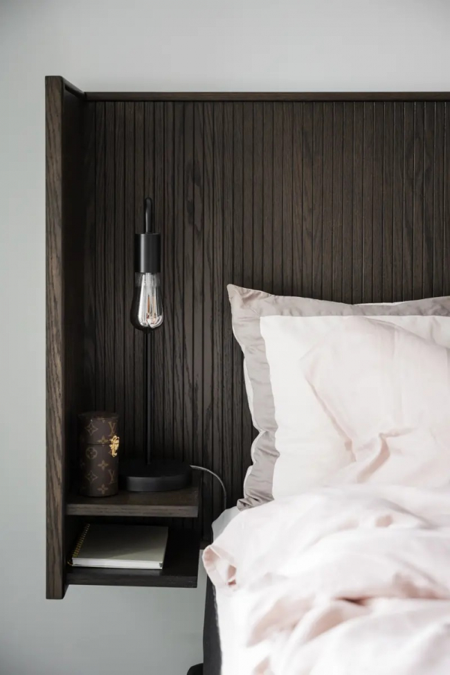 Tête de lit 'Redmond' - Brun