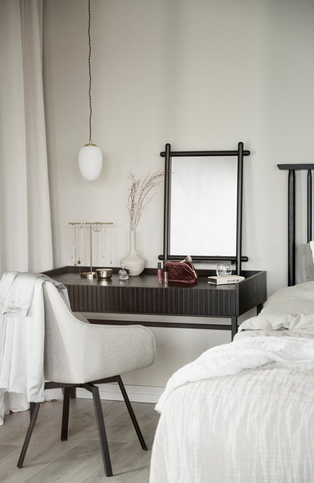 Bureau 'Halifax' 120x61cm - Noir