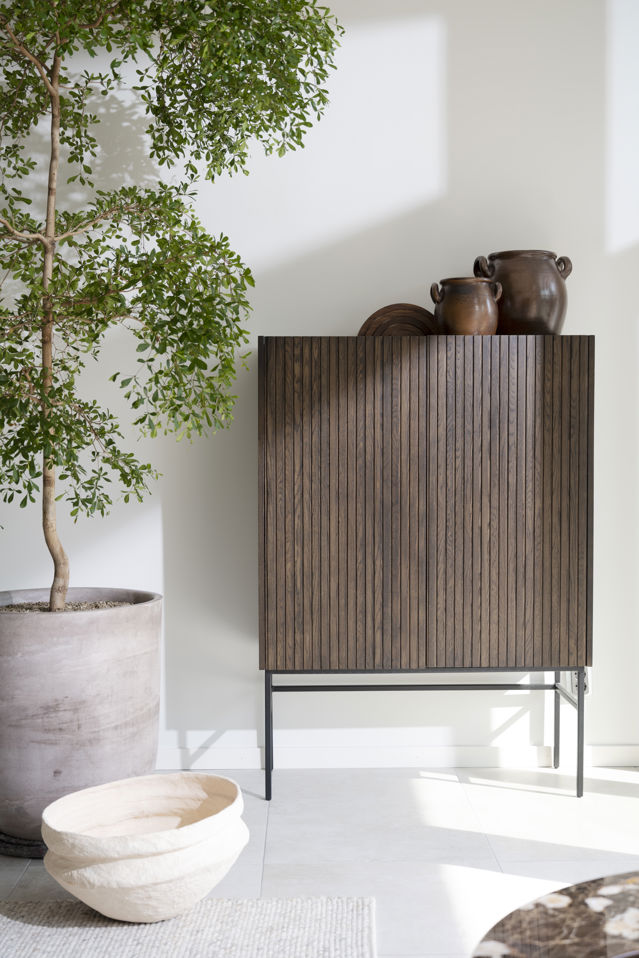 Armoire 'Halifax' - Brun/Noir