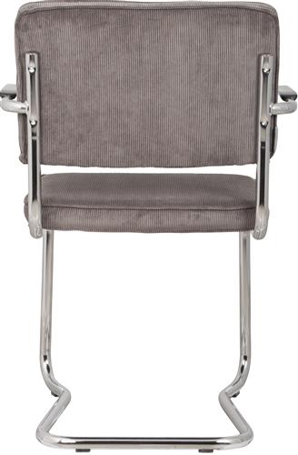 Chaise 'Ridge Kink' - Gris