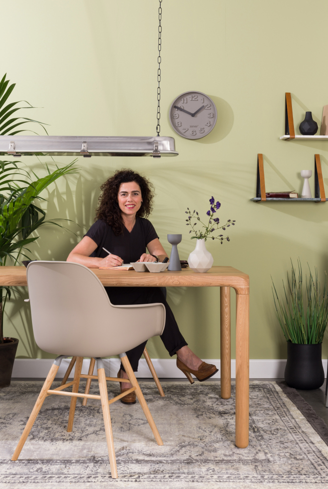 Fauteuil 'Albert' - Brun gris