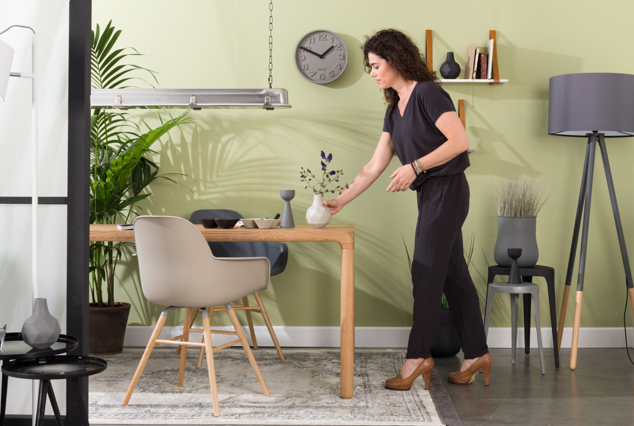 Fauteuil 'Albert' - Brun gris