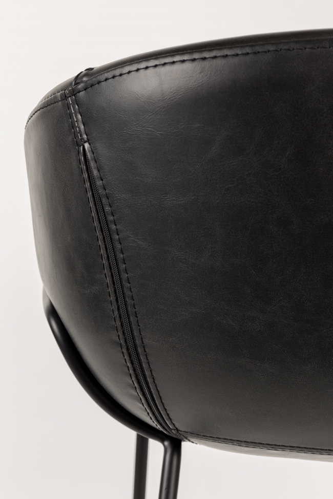 Fauteuil 'Feston' - Noir