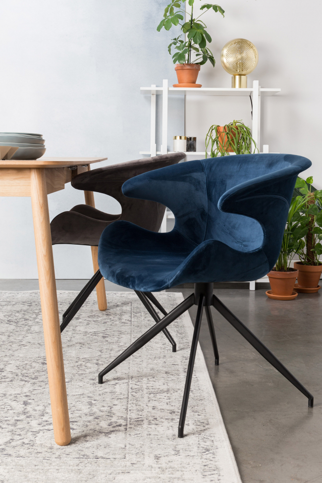 Fauteuil/Chaise 'Mia' - Bleu