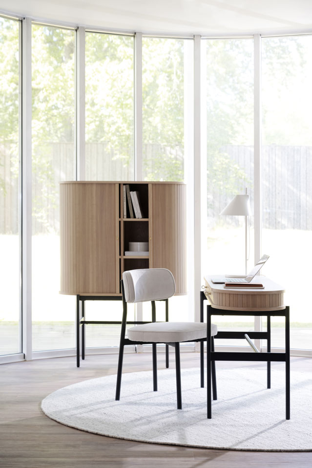 Armoire 'Haddington' - Pigmentée en blanc/Noir