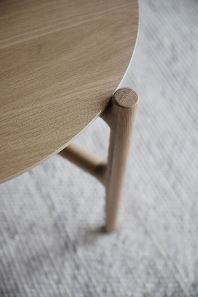 Table basse 'Holton' Ronde 55cm - Naturel