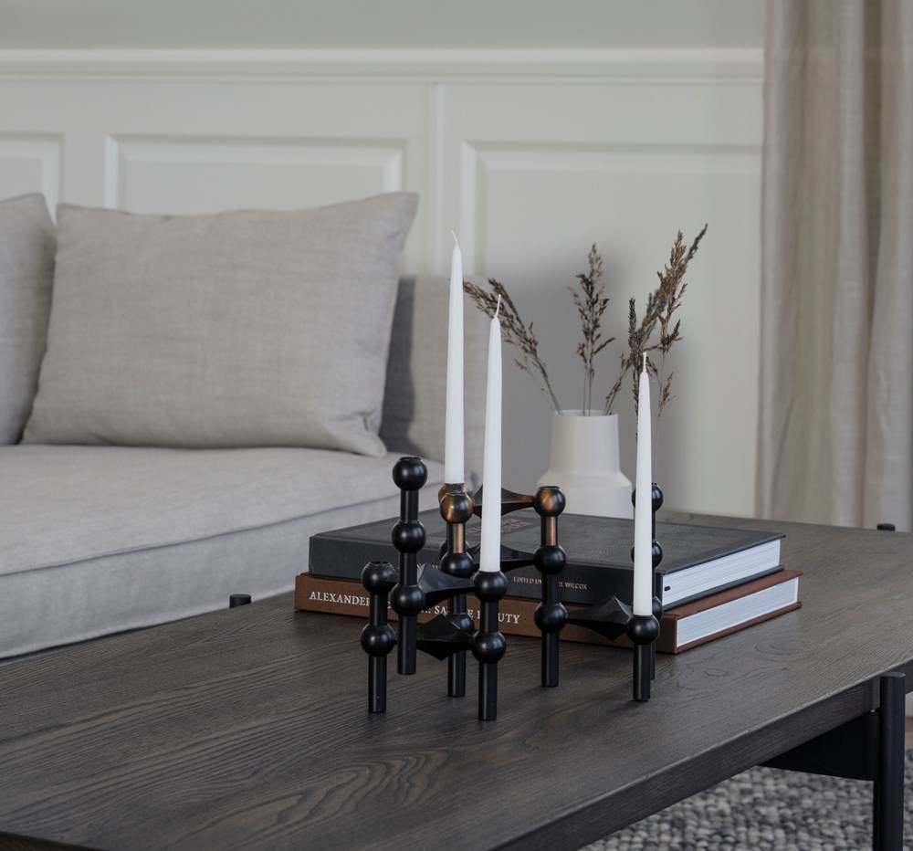 Table basse 'Shelton' 145x60cm - Marron